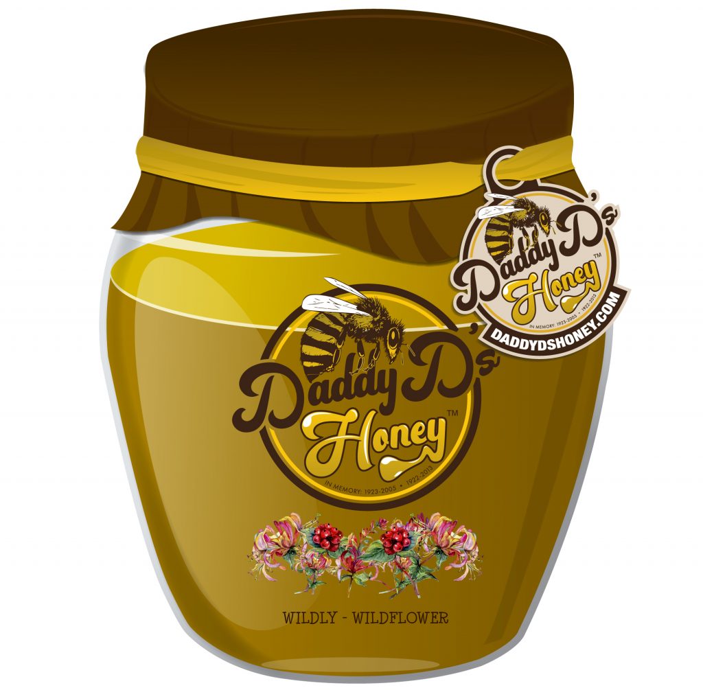 THE BRANDING OF DADDY D'S HONEY 20 Jar 01