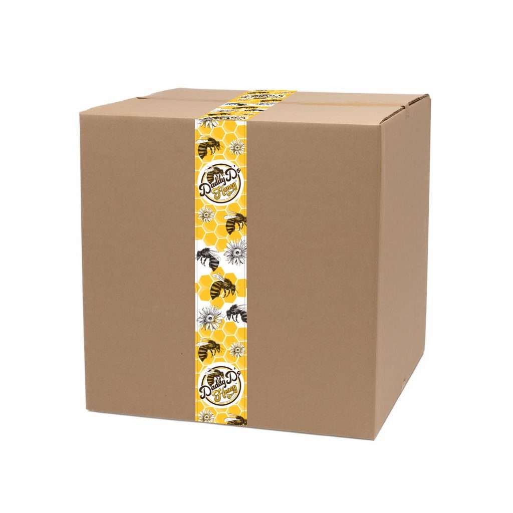 THE BRANDING OF DADDY D'S HONEY 24 tapebox2