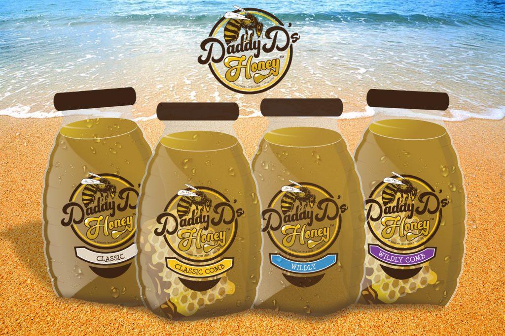 THE BRANDING OF DADDY D'S HONEY 32 BigJarMock